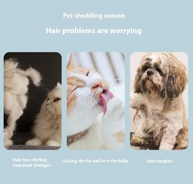 Professional Double-Sided Stainless Steel Pet Grooming Brush for Dogs & Cats | Dematting, Deshedding & Hair Removal Comb (Copy)